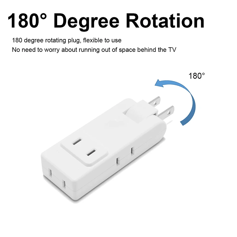 Prise électrique américaine 4 en 1, Canada, japon, adaptateur de prise rotatif américain, Extension, convertisseur de puissance, adaptateur de voyage, prises ca