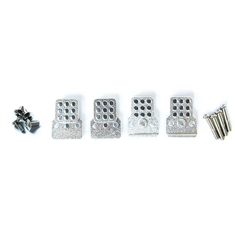 4 Stuks Rc Auto Metalen Shock Tower Beugel Kits Shock Sbsorbers Extension Seatfor 1/16 Wpl C-14/C-14K/C-24/C-24K Truck Off Road Auto P