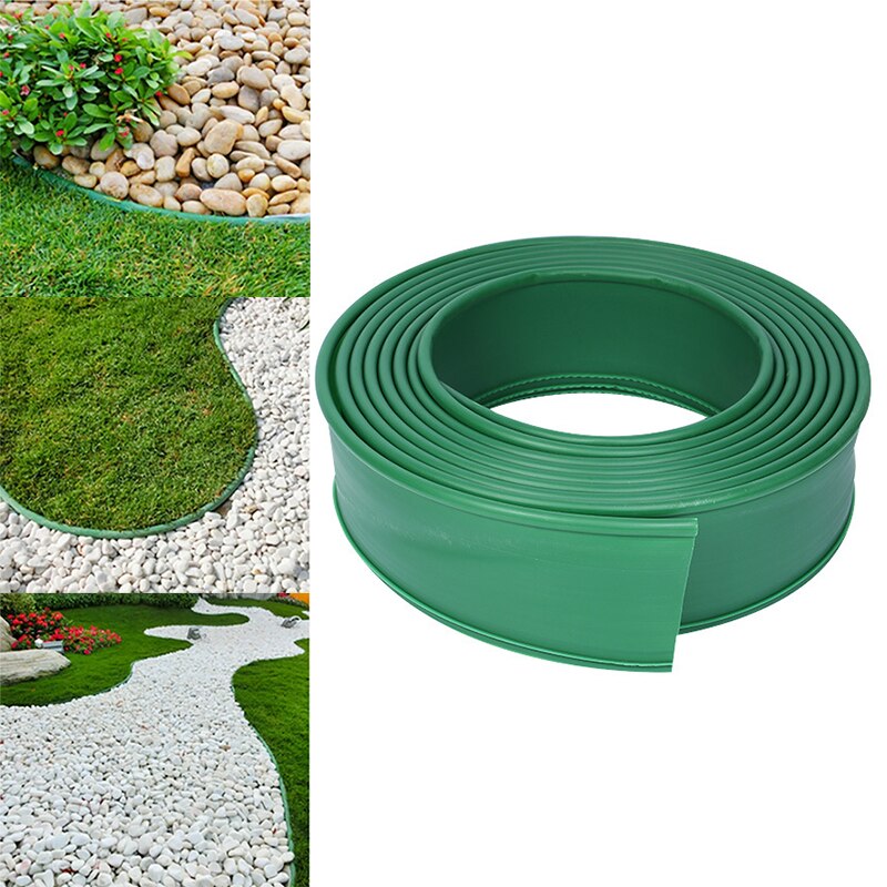 2M ogród trawa obrzeża ogrodzenia pas plastikowy trawnik kamień izolacja podwórko wystrój ścieżka bariera patio ogrodnictwo pas łatwy montaż