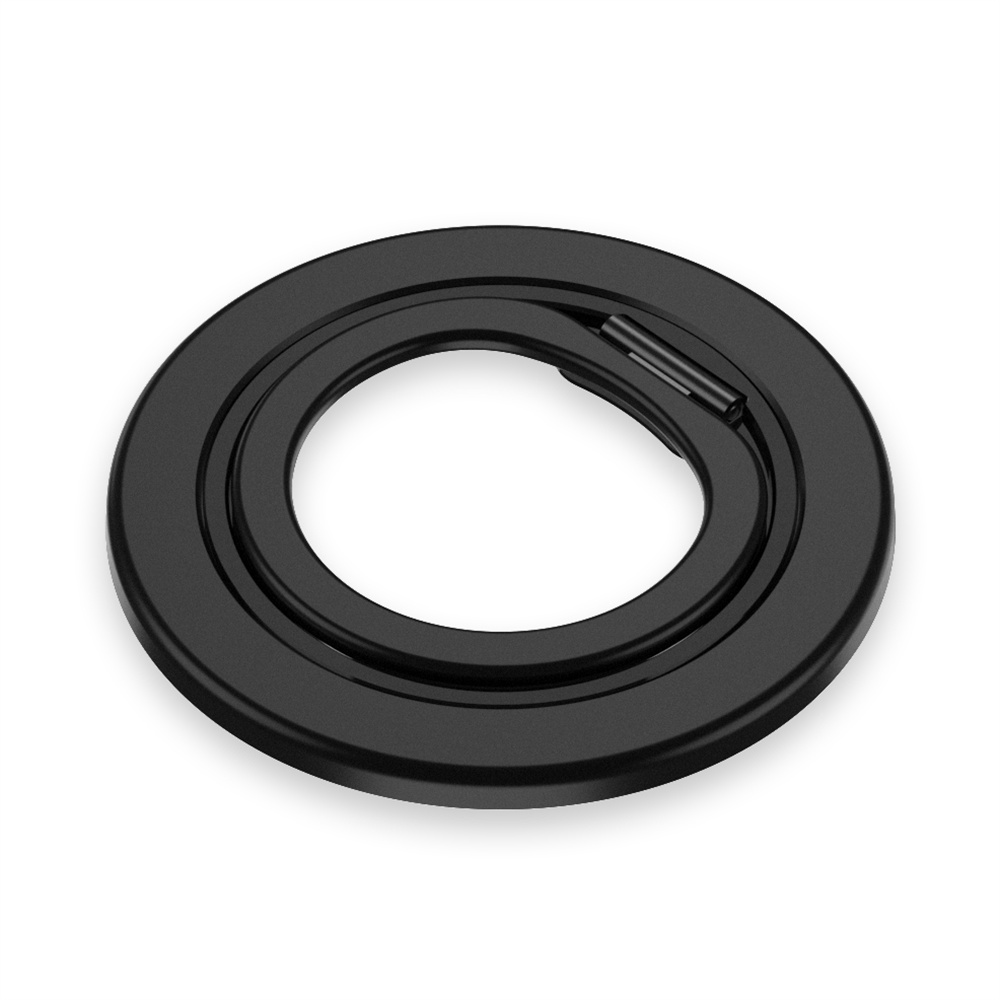 360 ° Obrotowy magnetyczny uchwyt na telefon Uchwyt samochodowy na palec Uchwyt samochodowy robić iPhone'a 17 15 16 14 13 12 zawodowiec Max robić stojaka Magsafe Obudowa podstawka: Brązowy