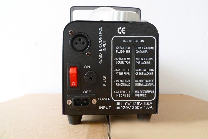 Máquina de humo para escenario, dispositivo de niebla con Control remoto, DMX, LED, 400W, 110-240V,