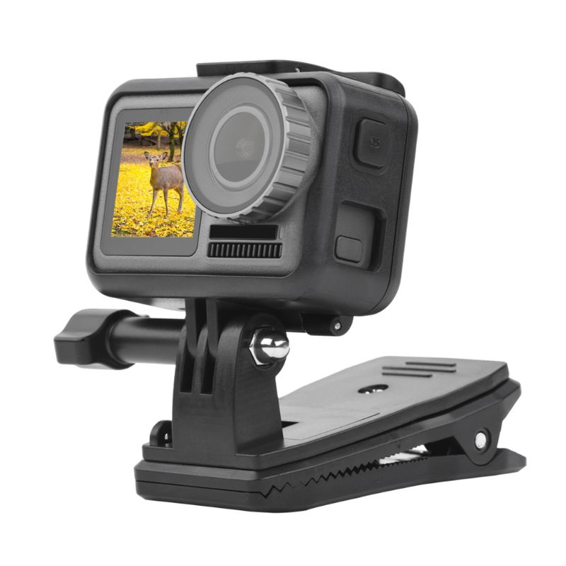 Zwart Draagbare Rugzak Clip Klem Draagriem Mount voor DJI Osmo Pocket Action Sport Camera Accessoires