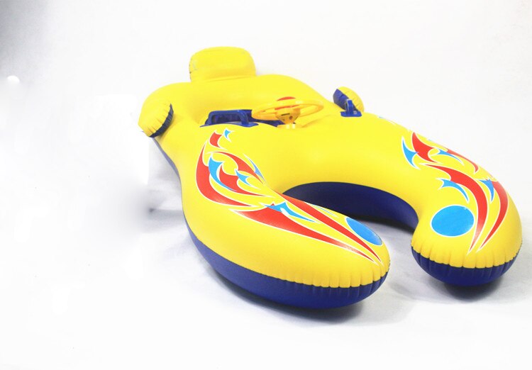 Baby Kind Aufblasbare Swam Ring Außen Eltern Und Kind Interaktion Swin Spielzeug Mutter Sohn Strand Pool Schöne Boot Pvc