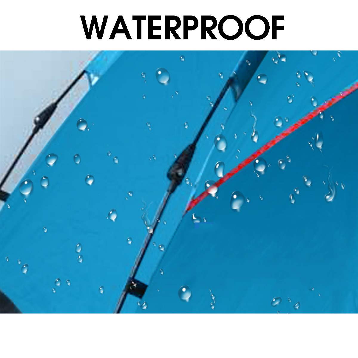 1-4 Person Portable Outdoor Foldable Tent Waterproof Automatic Instant Open Camping Hiking Fishing Travel Tent Anti UV Sun Shade