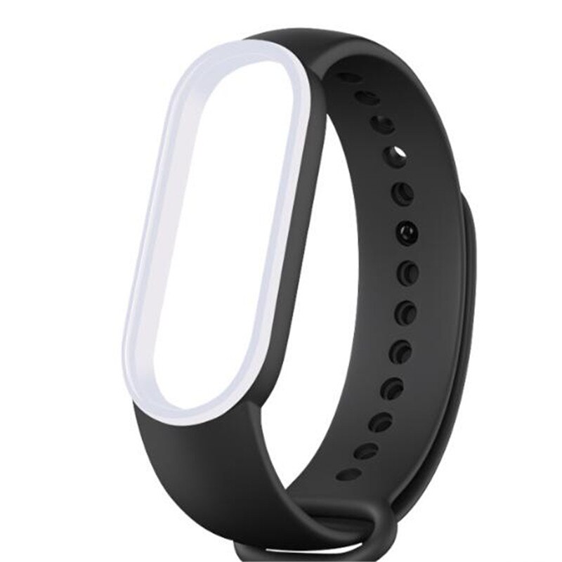 For Mi Band 5 Bracelet Strap Miband 5 Sport Strap Double Color Replacement Silicone Wrist Straps For Xiaomi Mi Banda Smartband: J