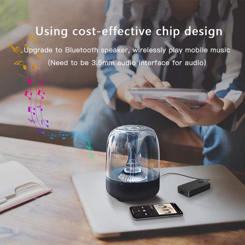 Bluetooth Receiver Transmitter 2 In 1 Wireless Bluetooth AUX 3.5 Music Receiver HiFi Audio Adapter For Car Blutooth Receptor