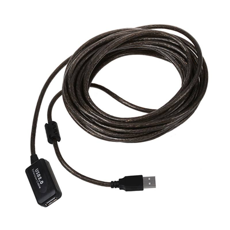 CSS 10M USB 2,0 extensión activa/Repetidor 480 Mbp Cable de extensión USB activo