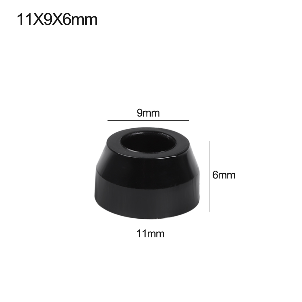 10 Stuks Speaker Kast Meubels Stoel Tafel Doos Conische Rubber Voet Pad Rvs Stand Schokdemper Stroefheid