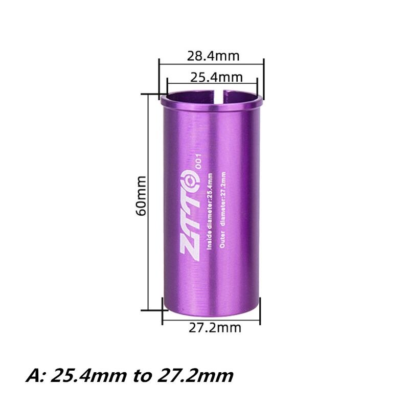 Aluminum Alloy Bicycle Seatpost Sleeve Convert Seat Post Tube Conversion Adapter MTB Road Bike Cycling Accessories: 7HH402905-A