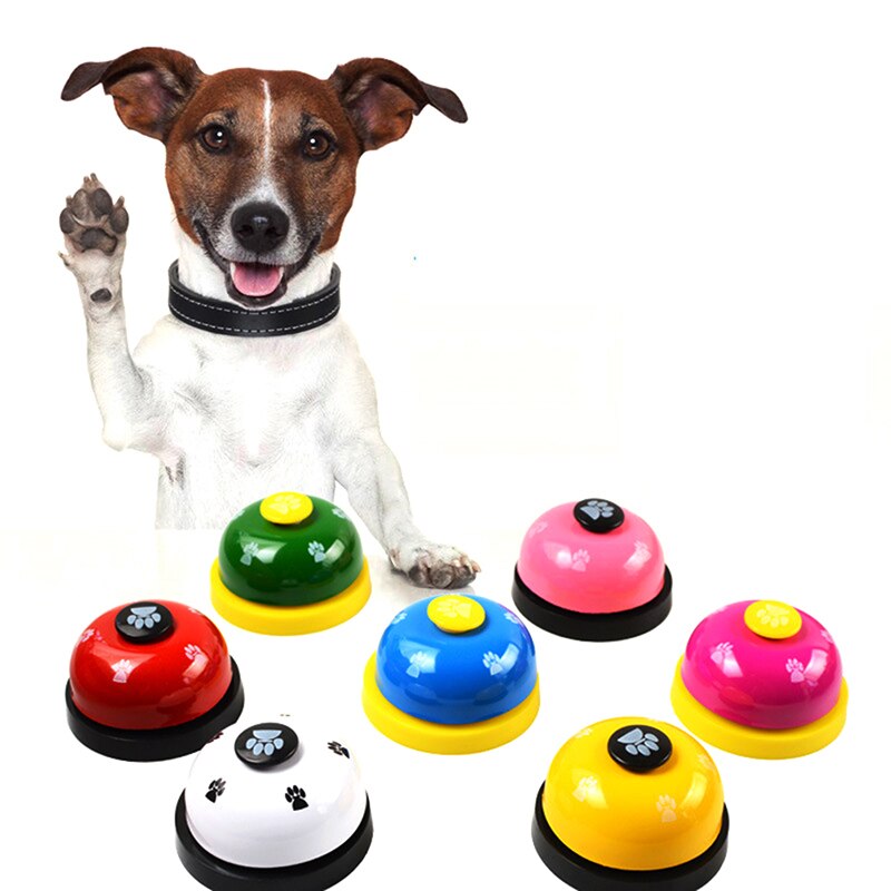 Dog Training Bell Pet Potty Training Bells with Non-Skid Rubber Base Ordering bell