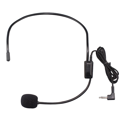 3.5MM Wired Microphone Headset Conference Guide Speech Speaker Amplifier Microfone Headset Microphone adjustable 360 degrees