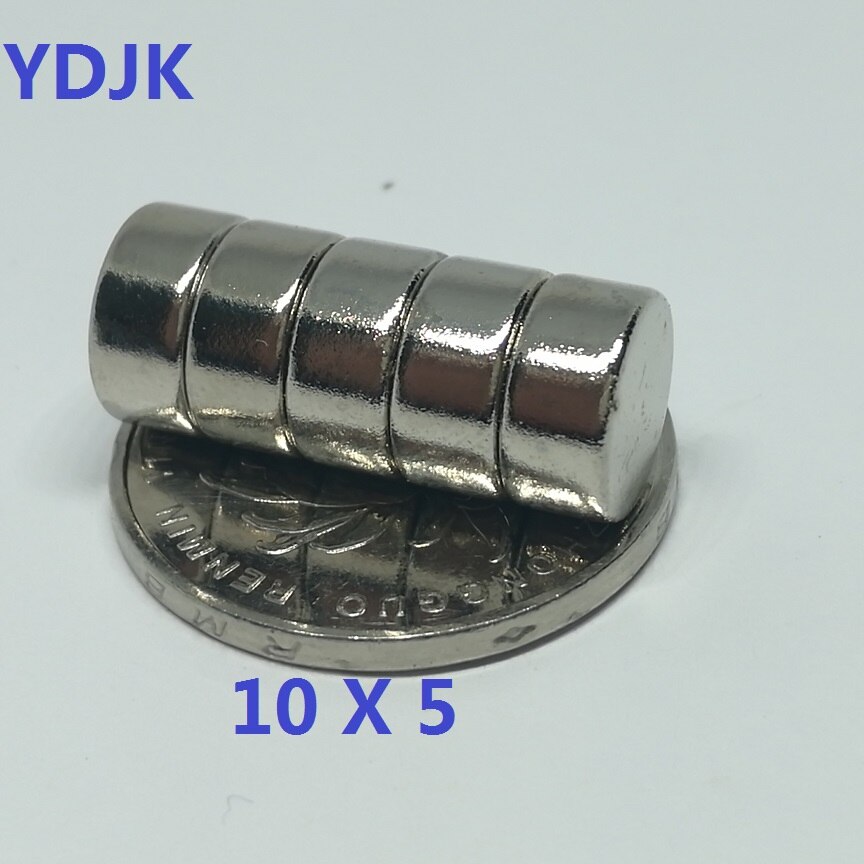 10 20 50 100 stuks/partij schijfmagneet 10*5 n38 magneet 10 x 5 magneten 10 x 5
