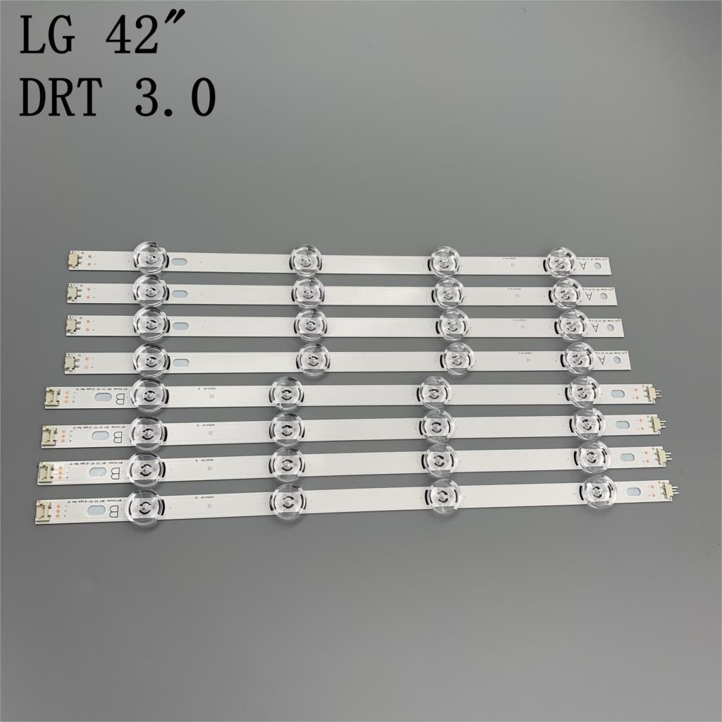 Led stripe for  lg 42 lb 5800 42 lb 5700 42 lf 5610 42 lb 550v innotek drt 3.0 42 a/b 6916l-1709b 6916l-1710b 1709a 1710a