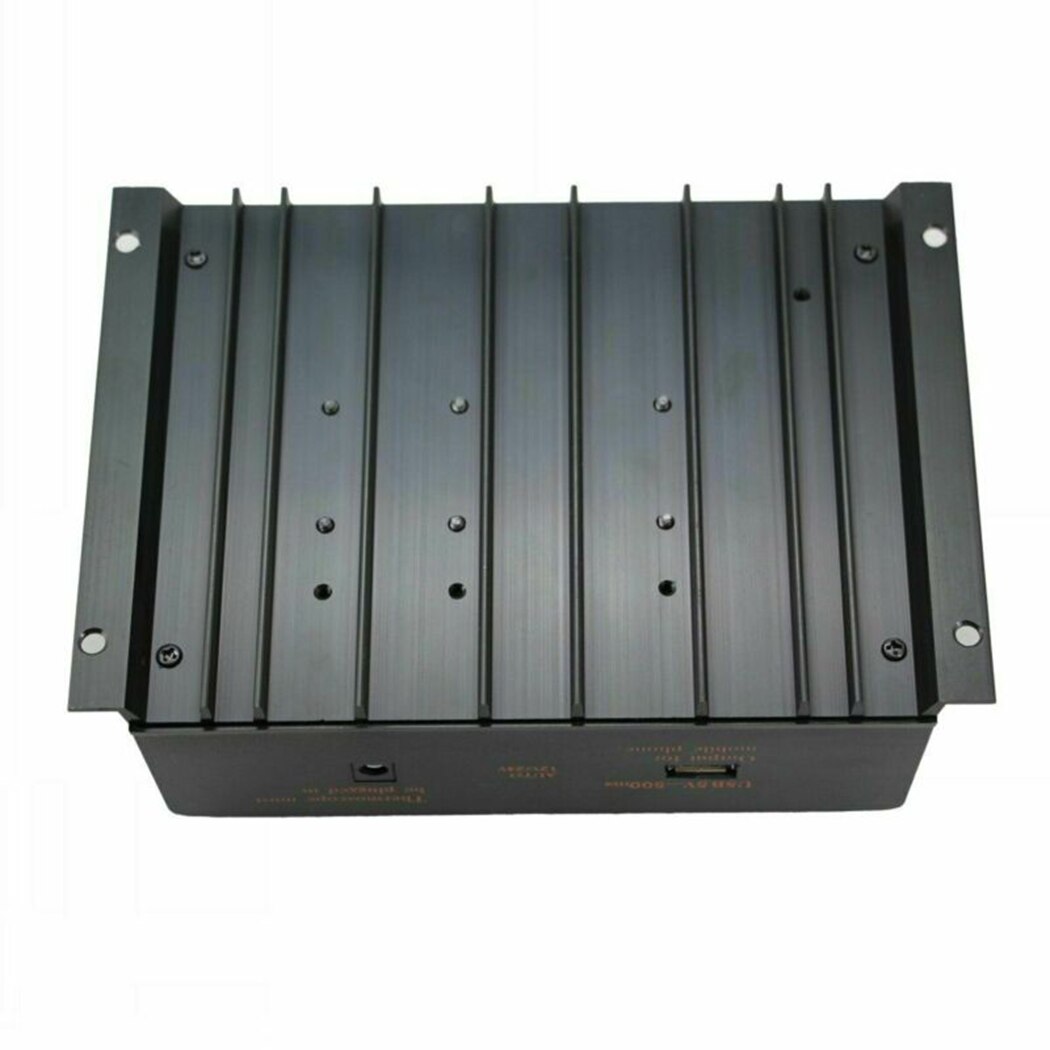 60A PWM Solar Charge Controller Battery USB 12V/24V Temperature Sensor Auto Solar Panel Battery Charge Controller Voltage Regula