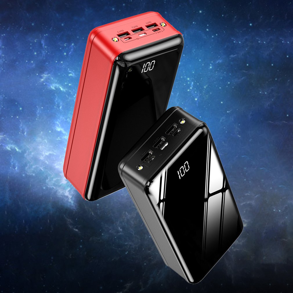 Large-capacity Power Bank 50000 MAh Digital Display Polymer Lithium Ion Battery Multi-interface Power Bank