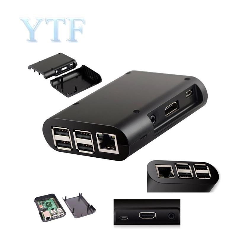 Black White Transparent Case Cover Shell Enclosure Box ABS Shell for Raspberry Pi 2 3 B 