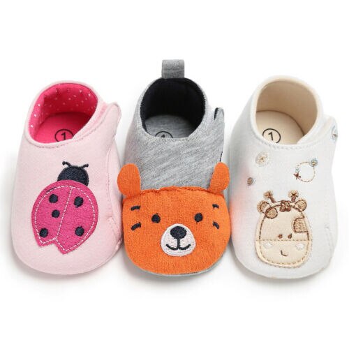 Baby Girl Boy Kids Velcro Soft Sole Crib Shoes Sne... – Vicedeal