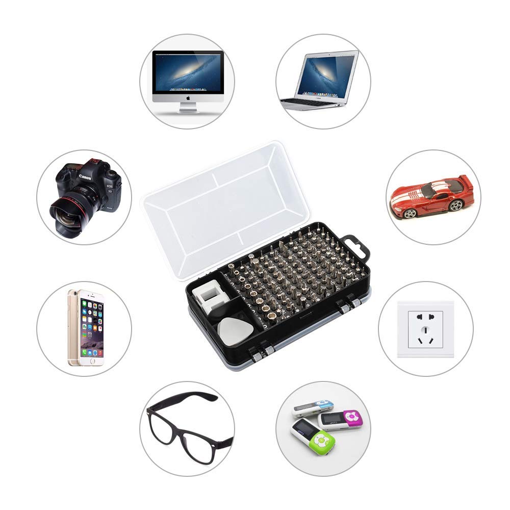 115 em 1 conjunto de chave de fenda precisão para iphone chave de fenda magnética torx kit ferramentas reparo do telefone dispositivo eletrônico mão ferramenta