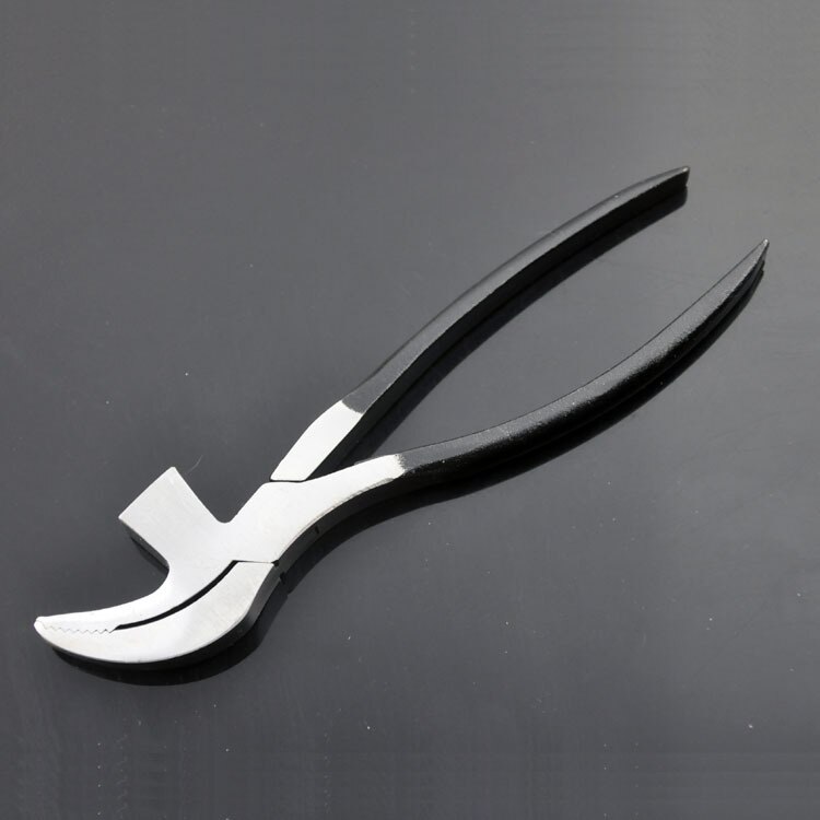Stainless Steel Lasting Pincers Plier Repair with Nail Removal for Shoemaking Leather Craft DIY Working Shoe Repair Tool
