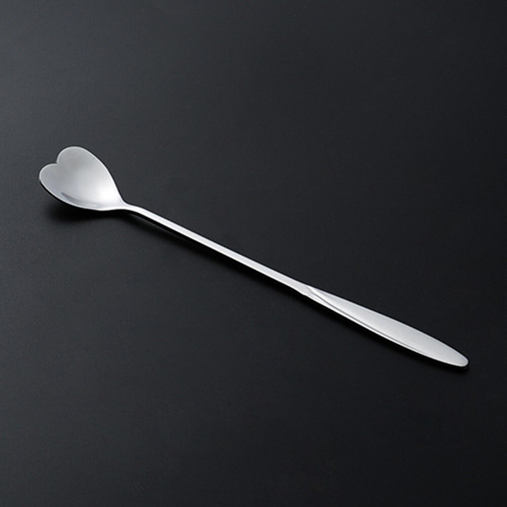Tea Coffee Mixing Spoon Gold Spoon Long Handle Dessert Stainless Steel Vintage Teaspoons Drink Tableware Flowers 1PCS: D