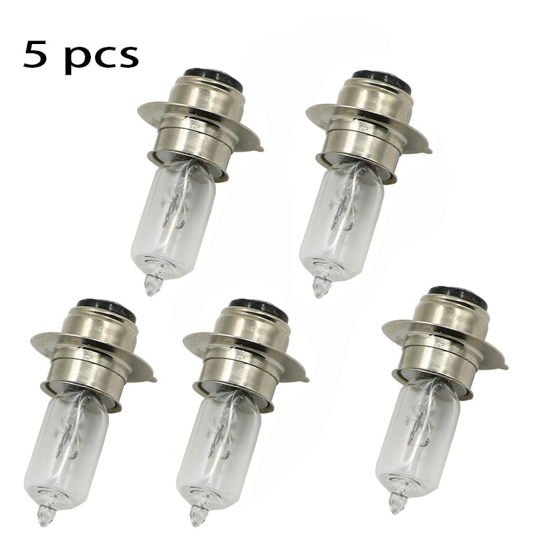 Ampoule de phare pour Scooter chinois | 5 pièces 12 V 6 W 12 volts 6 watts CT90 CT200 Trail 90 P50 PC50, bicyclette
