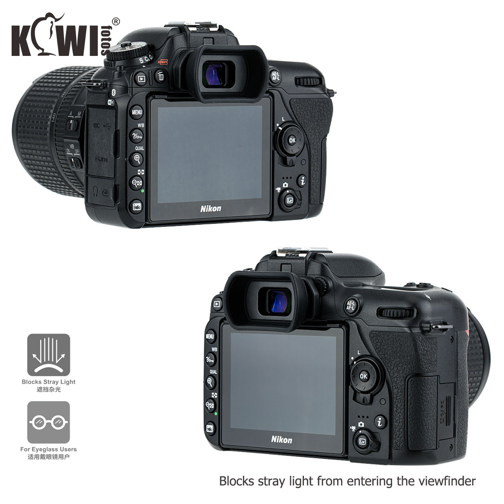 DK-23 Eyecup Viewfinder Cover For Nikon D7200 D7100 - Replacement Eyepiece, Generic Brand