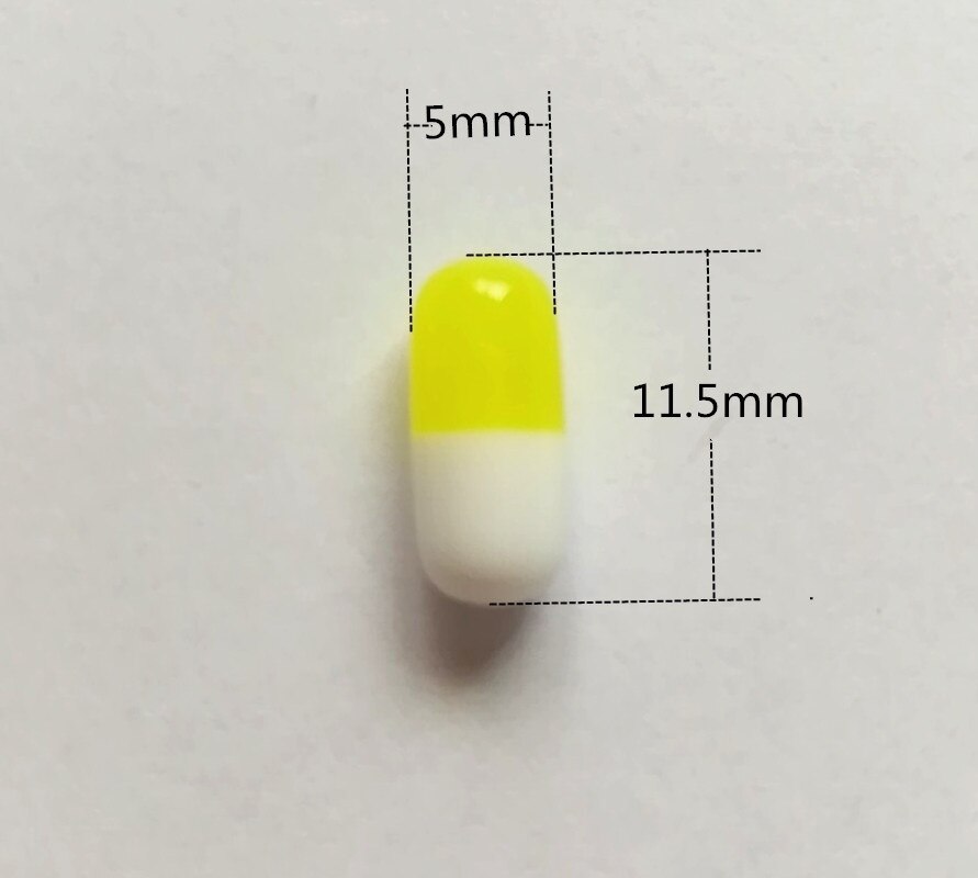Hot DIY Pill żywiczne koraliki do kolczyków tworzenia biżuterii Multicolor 50 sztuk/partia 5*11.5mm z pół otworu