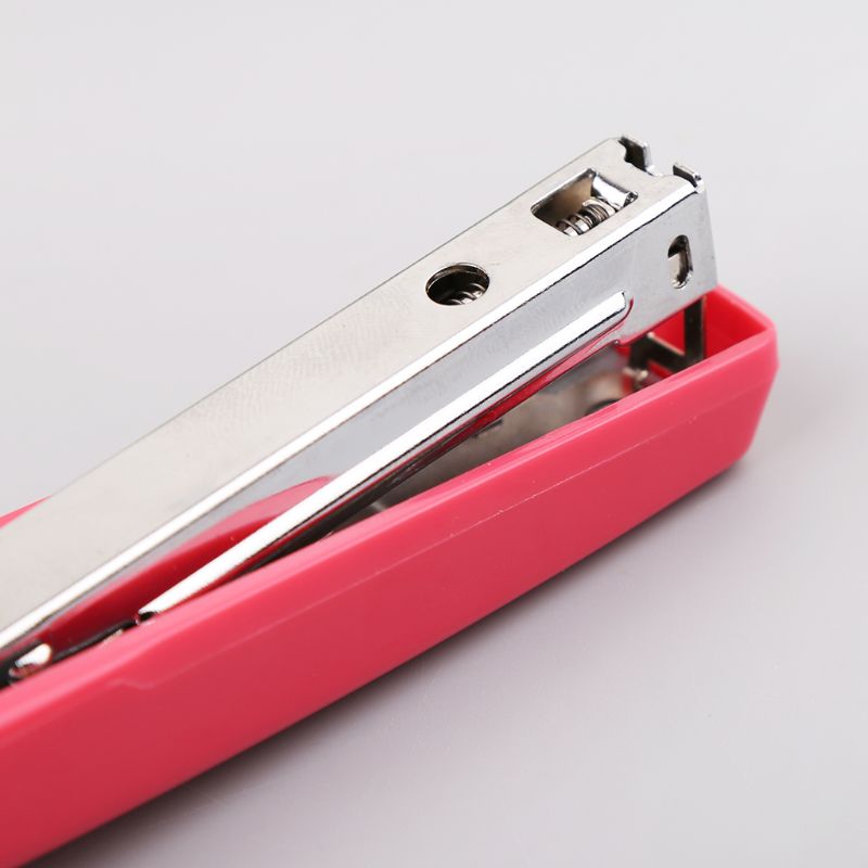 Portable Metal Manual Stapler Uses No.10 Staples Desktop School Office Supplies K5DB