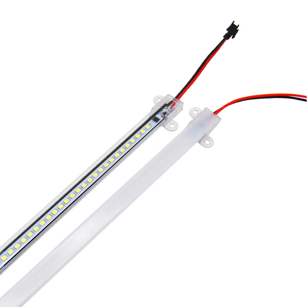 AC 220V luces de barra LED 20CM 30CM 40CM 50CM brillo tira dura luces LED tubos fluorescentes 5 unids/lote