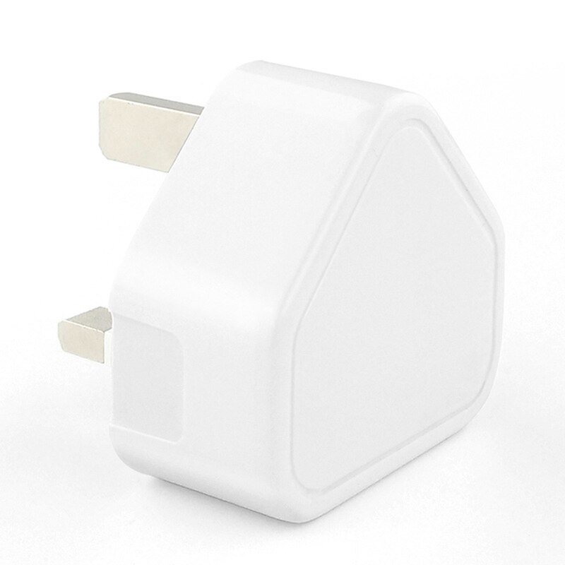Offre spéciale 1Pc 3 broches USB adaptateur secteur chargeur pour téléphone portable tablette royaume-uni prise secteur mur
