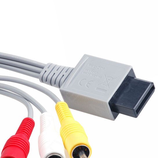 Generieke Audio Video AV Game Output Cord Kabel voor Nintendo Wii Video Game