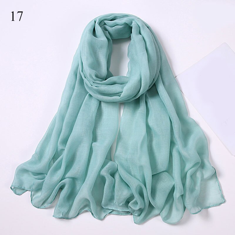 175*72cm Women Plain Chiffon Scarf Muslim hijab Scarf Solid Color head scarf muslim hijabs scarf shawls Islam shawls and wraps: Orange