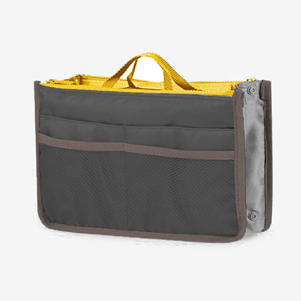 Lady Women Insert Handbag Bag In Bag Purse Large Liner Organizer Bag Travel Outdoor Hiking Backpack Camping Men's Bag #LR1: 5