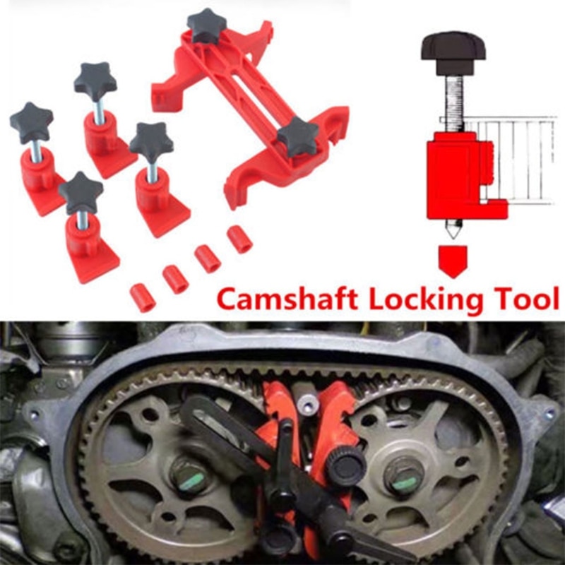 5 Pcs Universal Cam Camshaft Lock Holder Car Engine Cam Timing Locking Tool Set