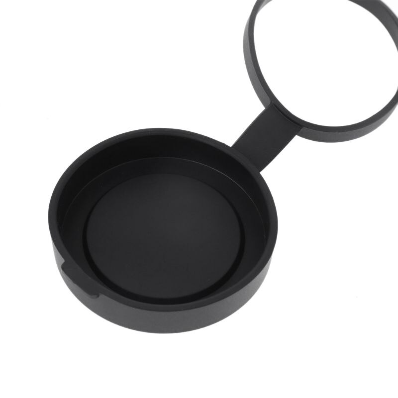 2 pieces Binoculars Protective Rubber Objective Lens Cap 42mm for Telescope with Outer Diameter 52-54mm C7AD