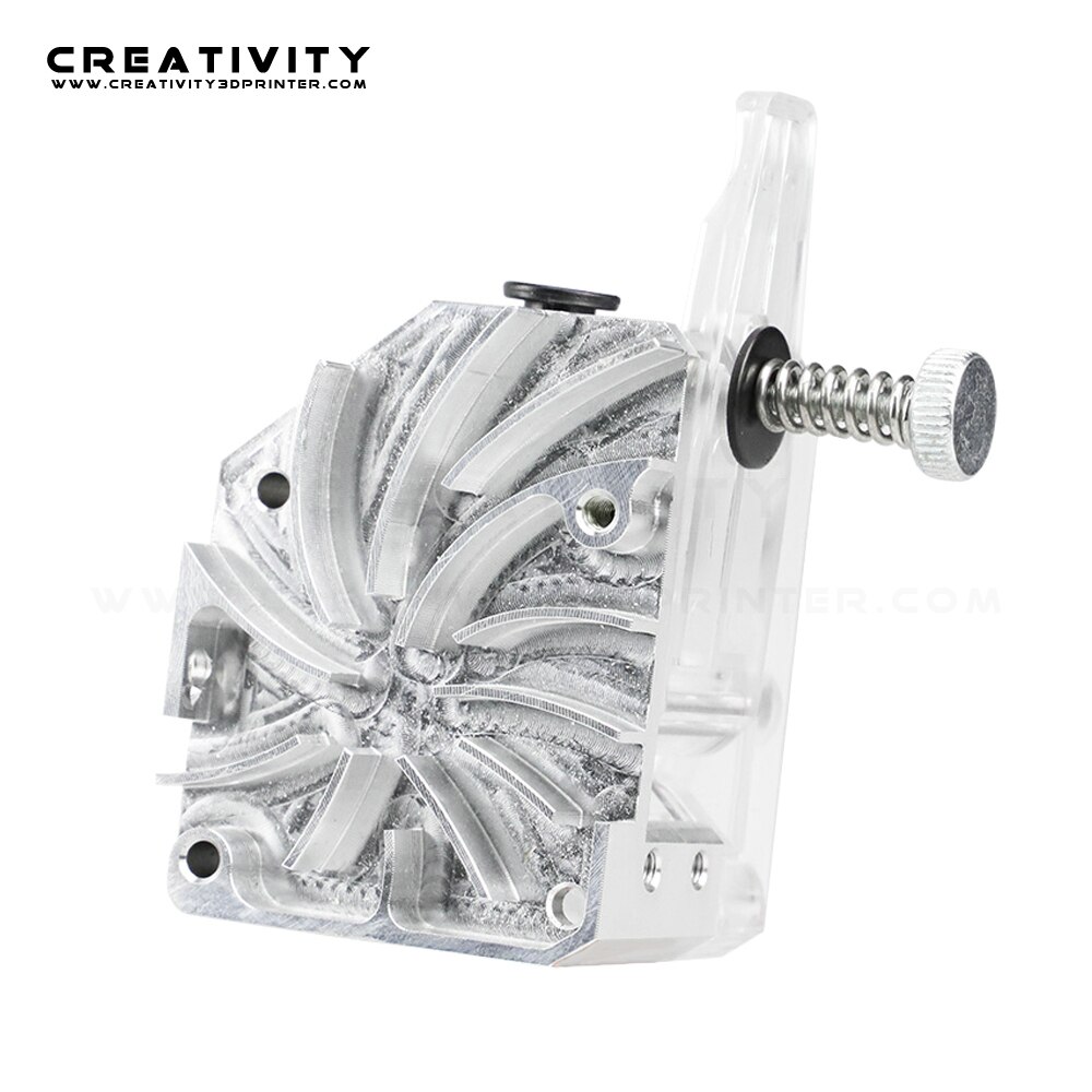 Ender 3 Short Distance Printing 3D printer parts NF-WIND V6 Bowden Ddouble Gear Drive Extruder With Nozzle Throat: Only Extruder