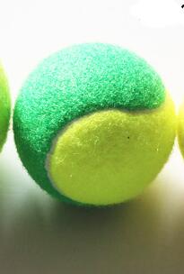 Suzakoo 1Pcs Kinderen Tennisbal Zachte Trage Bal Training Accessoire: green mixed