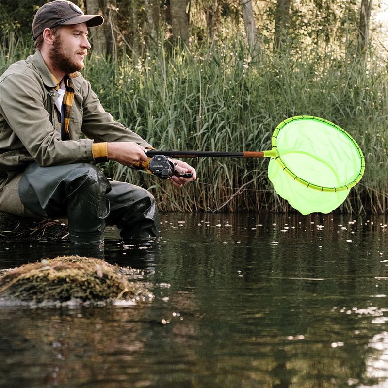 Fishing Net Head Removable Fishing Dip Net Fishing Net Bag Fishing Gear