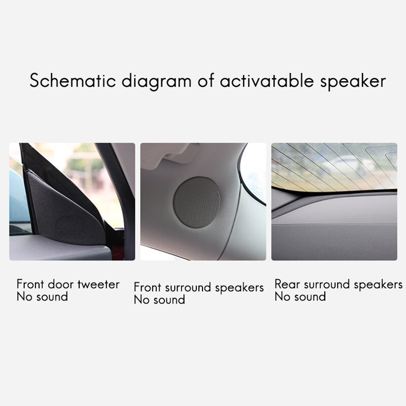 Suitable for Tesla Model 3 Audio Activation Sound Upgrade Horn