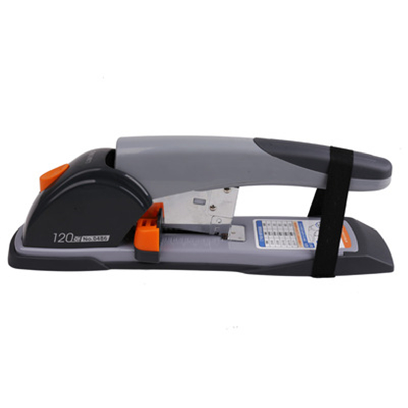 DL 0486 heavy duty heavy layer stapler (gray) large and thick printing and binding financial office supplies Stationery