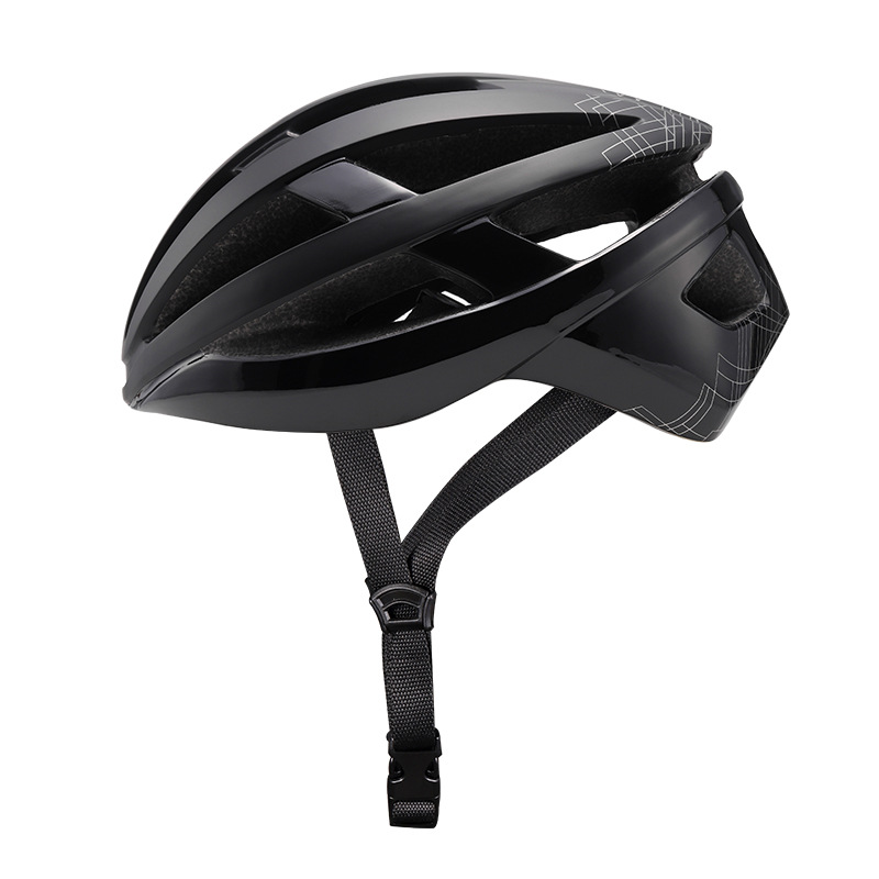 Cycling Helmets With Safety Tail Light Intergrally-molded Bicycle Cap Road Bike MTB Helmet Men Women XC Cascos Ciclismo: Black