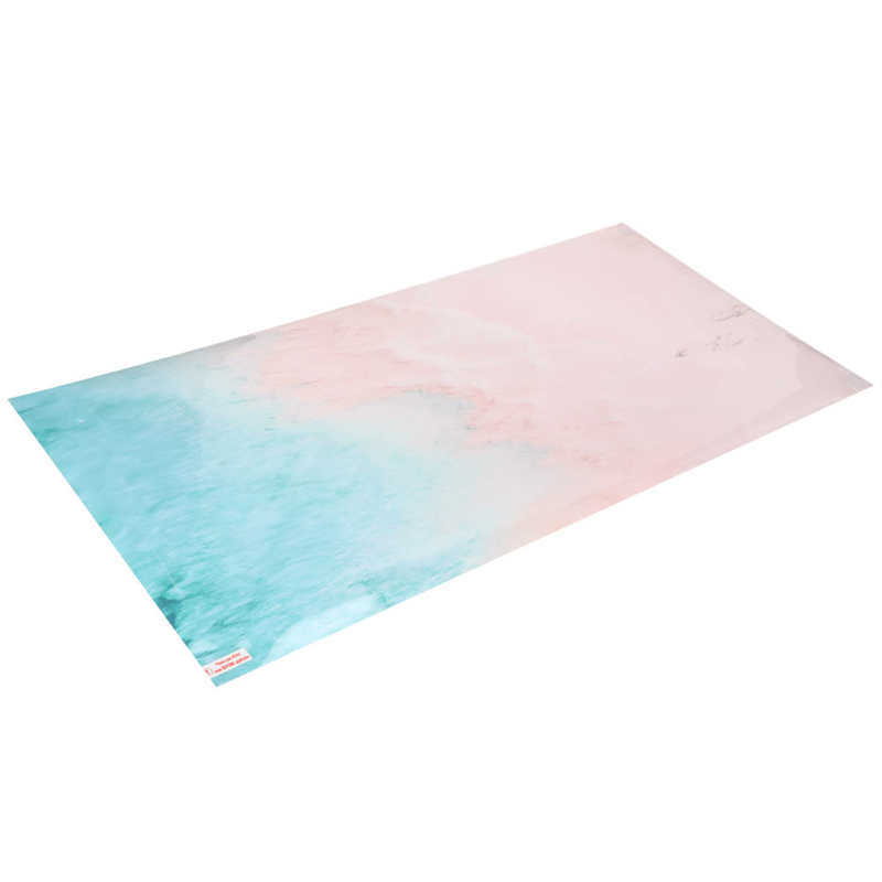 Aquarium Poster Fish Tank Background Decoration Beach Pattern for Fish Tank