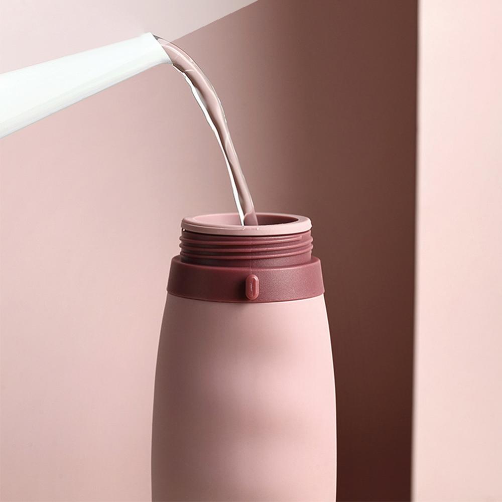 Bouteille d'eau de vélo Portable Silicone bouteille pliante sport boisson tasse réutilisable voyage bouteille d'eau vélo accessoire