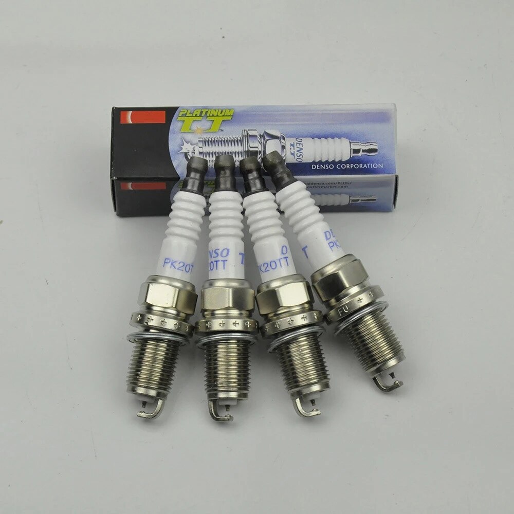 Bujías de platino para coche, nuevas, para PK20TT 4504 Denso, TT, 0000-18-BP03, 0000-18-F285, 0000-18-KJ11, 0000-18-KJ1, Chevrolet Sonic, 4 unidades: Default Title