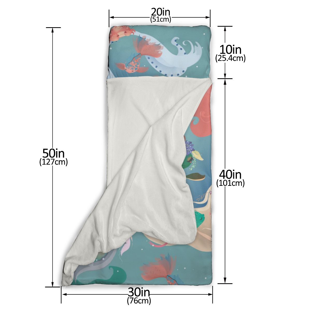 Mignon sirène princesse en couronne florale matelas enfant en bas âge sieste tapis de couchage maternelle enfants ensemble de literie avec oreiller