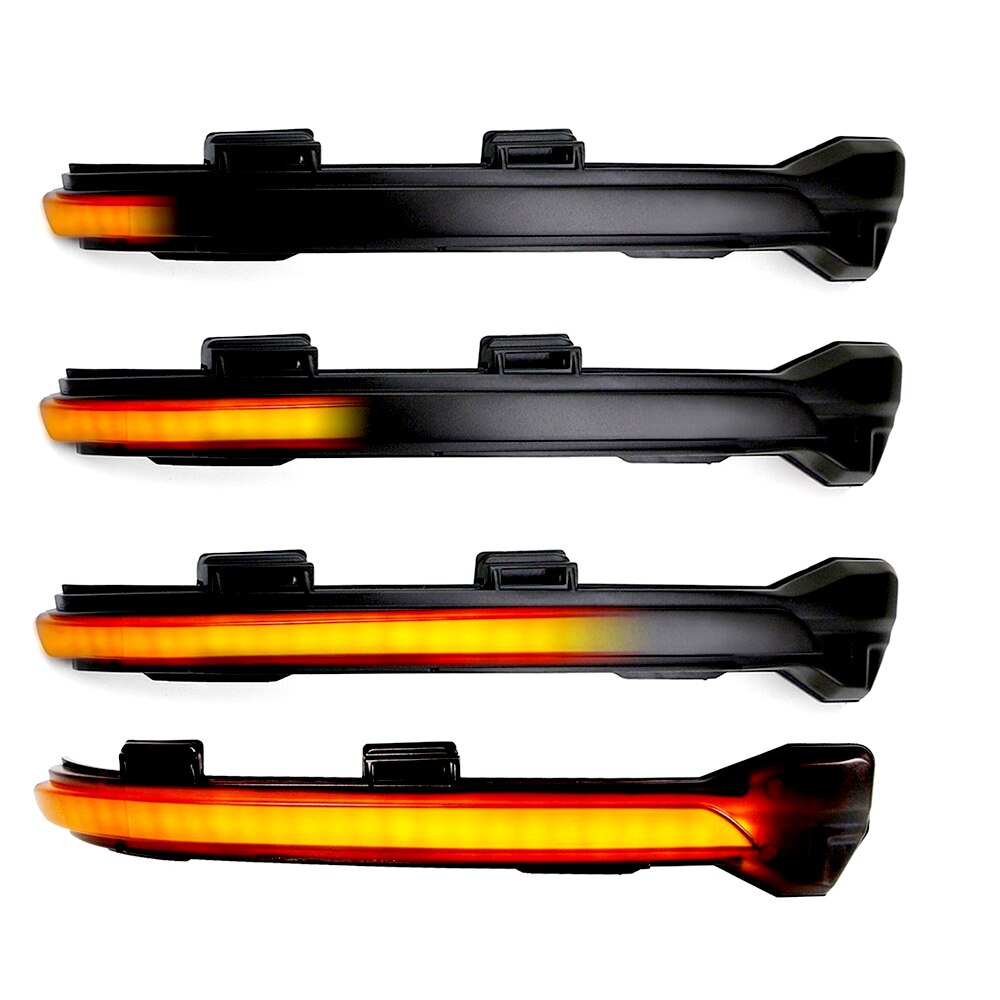 Luz intermitente de espejo lateral para Volkswagen, luz de señal de giro dinámica para VW Golf 7 MK7 GTI, Rline Sportsvan, 2 piezas