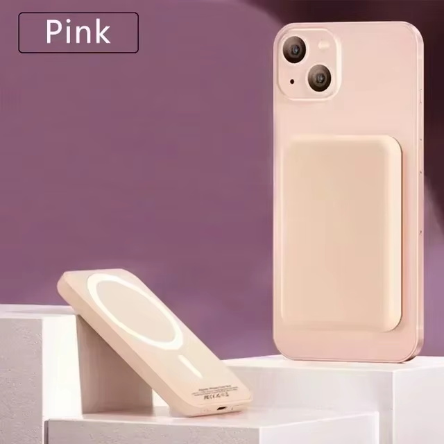 30000mAh Magsafe Power Bank 15W Carregamento rápido portátil de backup Bateria magnética externa Carregador sem fio para iPhone: Prateado / 20000mah