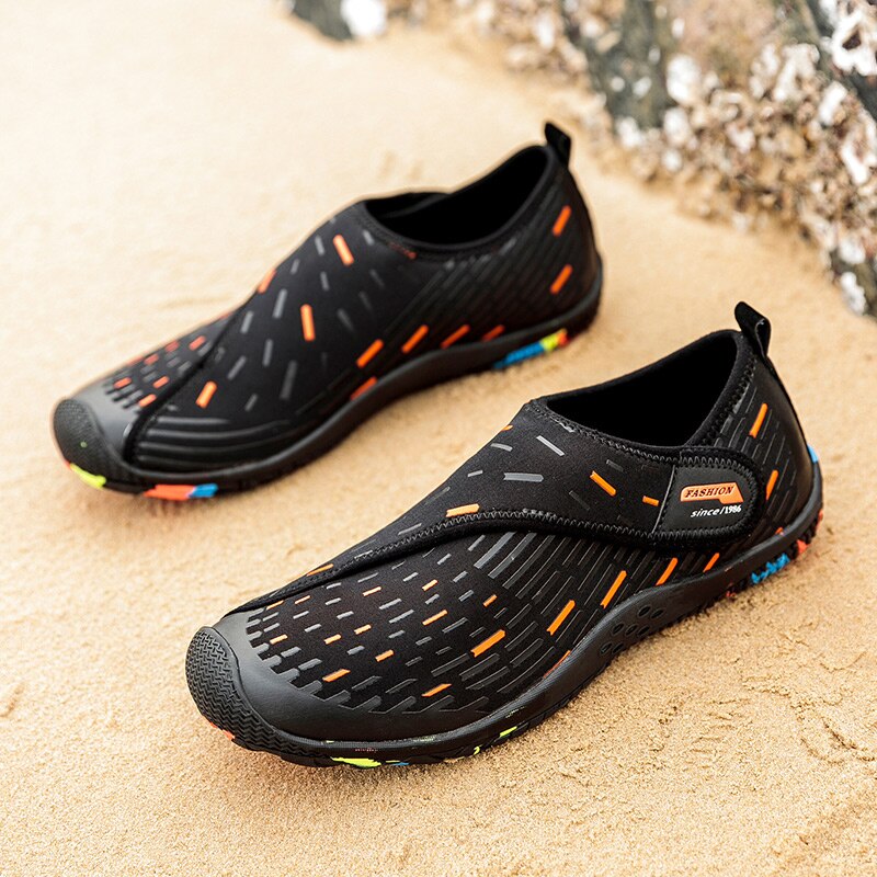 Letnie oddychające buty do wody mężczyźni sporty wodne buty wędkarskie surfowanie Aquashoes pływanie rafa Watersport Waterschoenen Mannen Wet