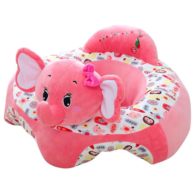 Funda de sofá para bebés, silla para aprender a sentarse, funda de silla de alimentación para niños, piel de sofá para infantes, nido, sin algodón