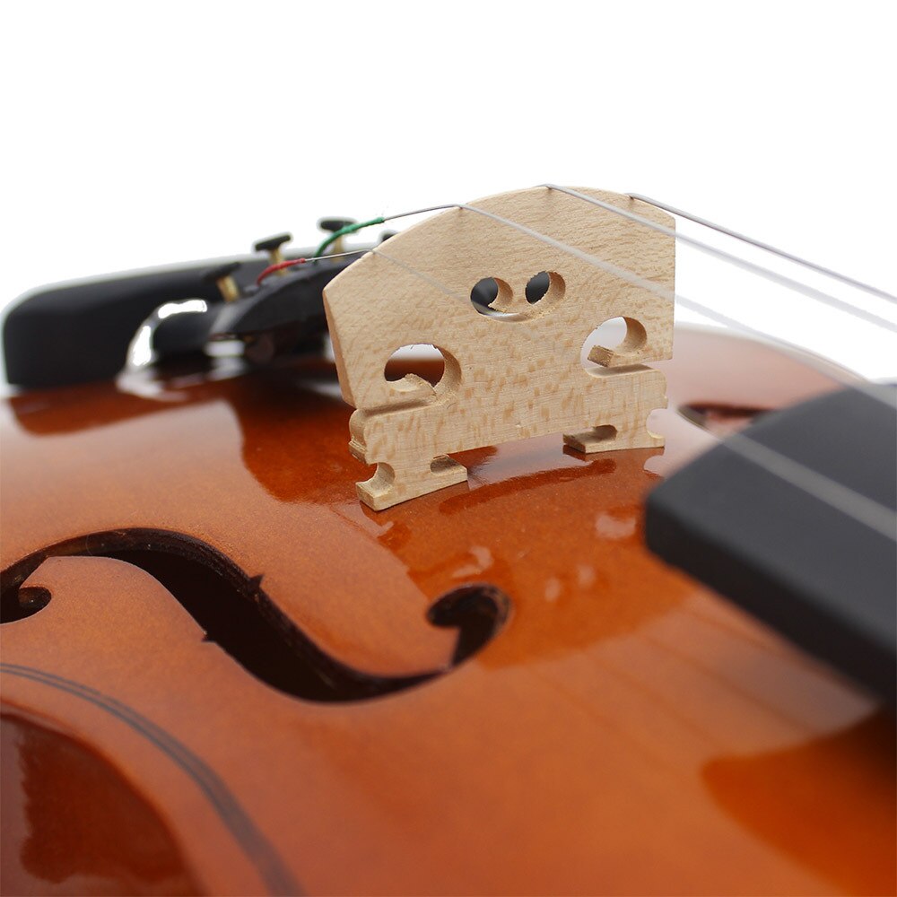 Natural Acoustic Violin, Musical Instruments with Case for Beginners 1/8,1/4,3/4,4/4